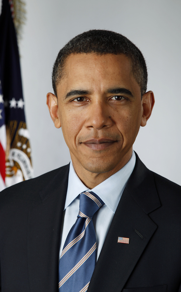 Portrait of Barack Obama